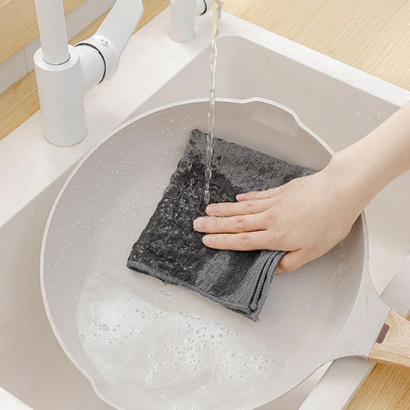 Lavetă de bucătărie Waffle Weave Lavetă Ultra Moale Absorbantă Lavetă de Spălare Lavetă de Bucătărie de Uz Casnic Instrument de Curățare a Lavetelor