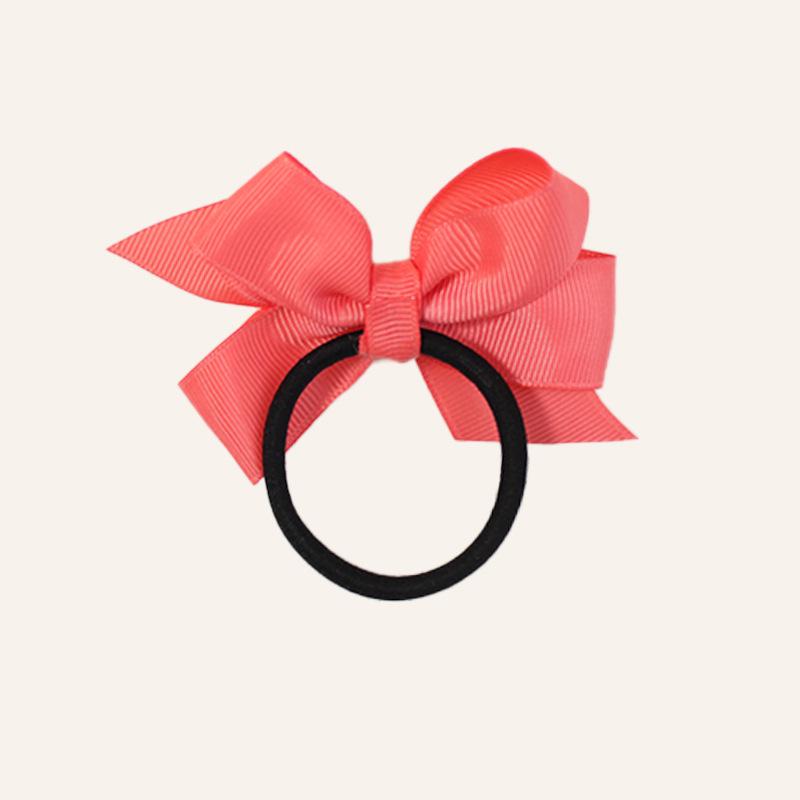 20-Pack Children's Grosgrain Ribbon Hair Ties: Cute Bubble Flowers, Accessories for Girls