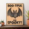 Funny Halloween Witch Skeleton Bat Pumpkin Spider Web Posters Prints Canvas Printing Wall Art Picture for Living Room Home Decor