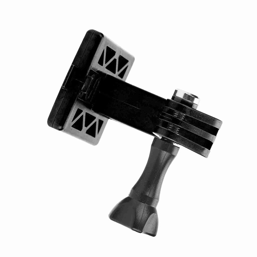 Lightweight Nylon Portable Helmet Adapter Base Fixed Mount for Camera (Black)
