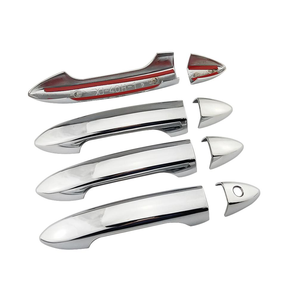 For Honda Accord 9th Gen 2014-2017 Car Exterior Modify Refit Chrome Door Handle Cover Decoration Trim Protection Sticker