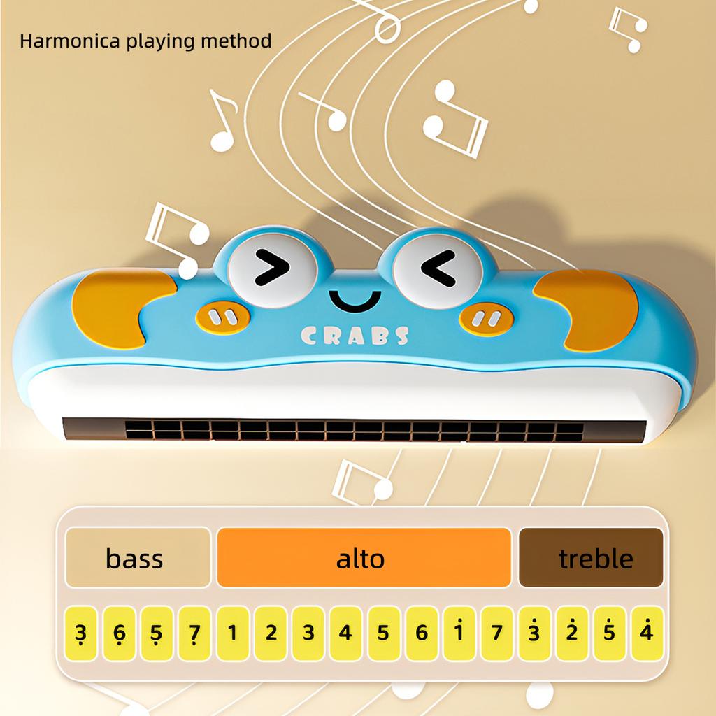 Children's harmonica toy Play instrument Play toy beginner entrance organ