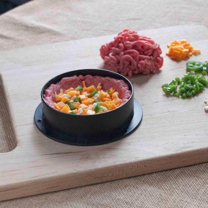 ABS Material Kitchen Hamburger Meat Press Patties Pressure Combination Meat Press Hamburger Making