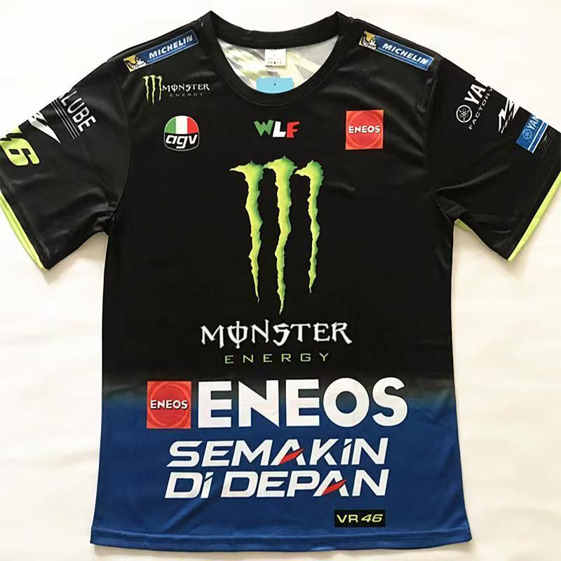 Letní 3D Motorkářské Tričko Závodní Oblek Red Bull Módní Trend Krátký Rukáv Kreativní Vzor Jednotný Dres F1 Týmu