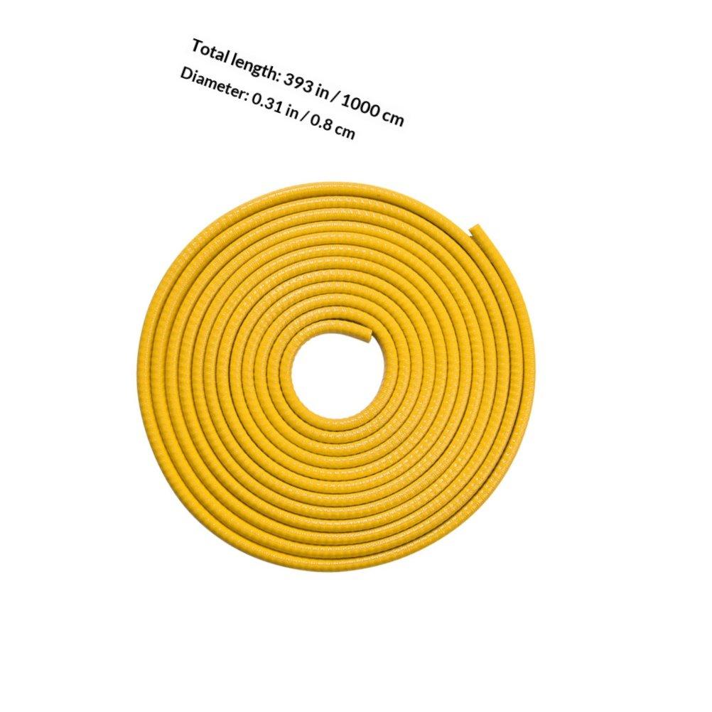 Car Door Guards Trim Rubber Seal Protection Strip Green Car Exterior Accessories Anti-Collision Weatherproof Seal Strip жёлтый