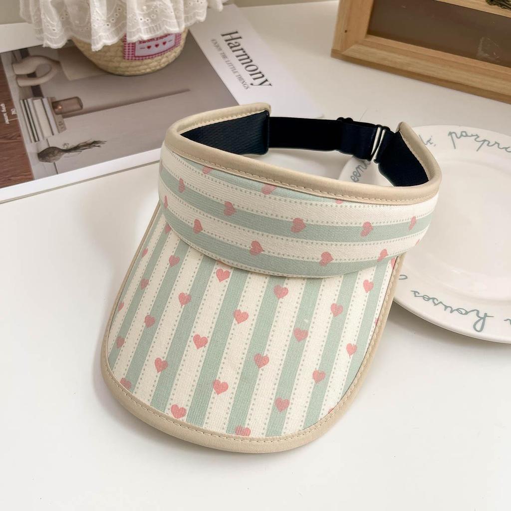 Versatile Striped Wide-Brim Sun Hat