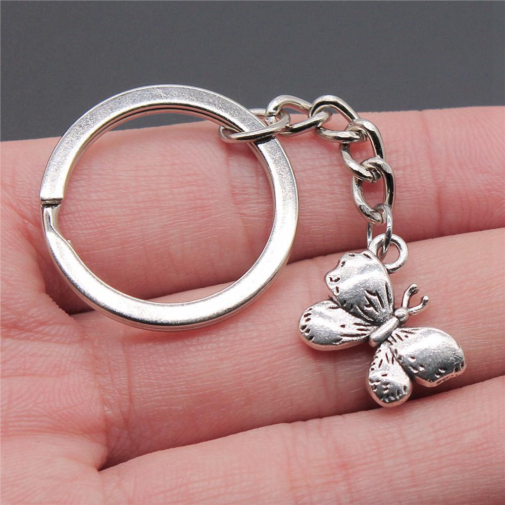 Bee Butterfly Garden Insect Keychain for Friends Hot Sale Modern Bridesmaid Gift Dainty Daily Use Accessory