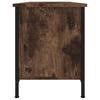 TV Cabinet Smoked Oak 102 x 35 x 45 cm Engineered Wood