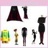 Hotel Transylvania Draculaura Mavis Jonathan Vampire Xmas Outfit Set