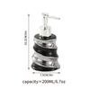 Luxury Ceramics Lotion Bottle 200ml Soap Dispenser Shampoo Bottling Bottle Dispenser for Liquid Soap Bathroom Accessories