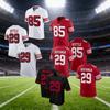 San Francisco 49ers NFL Football Jersey Mens Short Sleeve Embroidered Team Apparel White Red Black