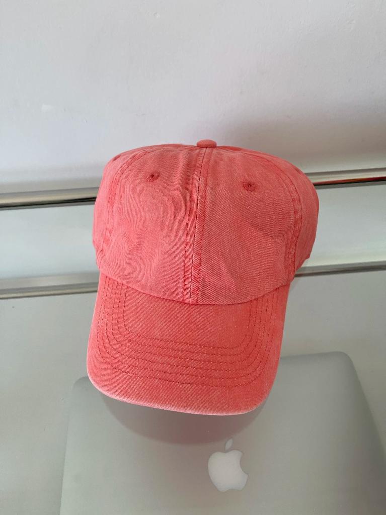 Korea Spring Summer Cotton Washed Old Baseball Cap Female Ins Blogger with The Same Versatile Dopamine Soft Top Baseball Cap