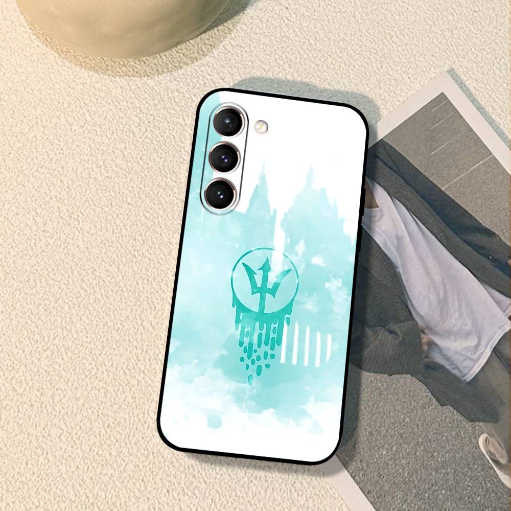 Percy Jackson Phone Case Black Ultra-thin Shockproof Case For Samsung S24/S25/S22/S30/Note20/Lite/Ultra/5G/Plus/FE