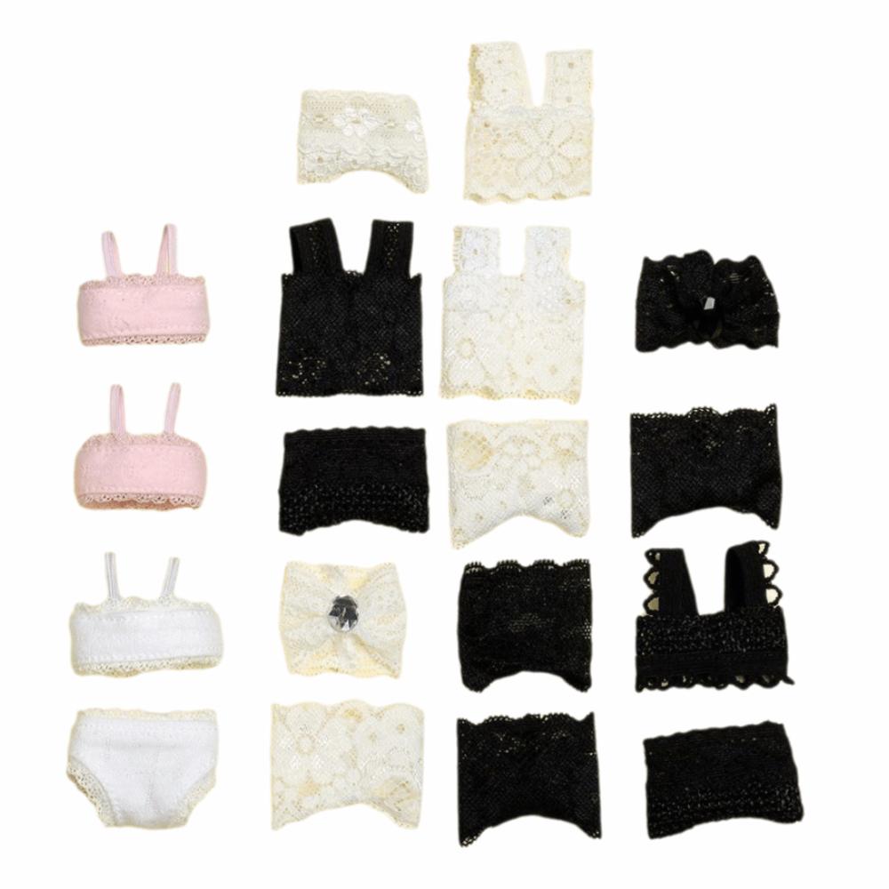 DIY Accessories Clothes Bra Dress Lace Homewear Doll Underwear Pajamas