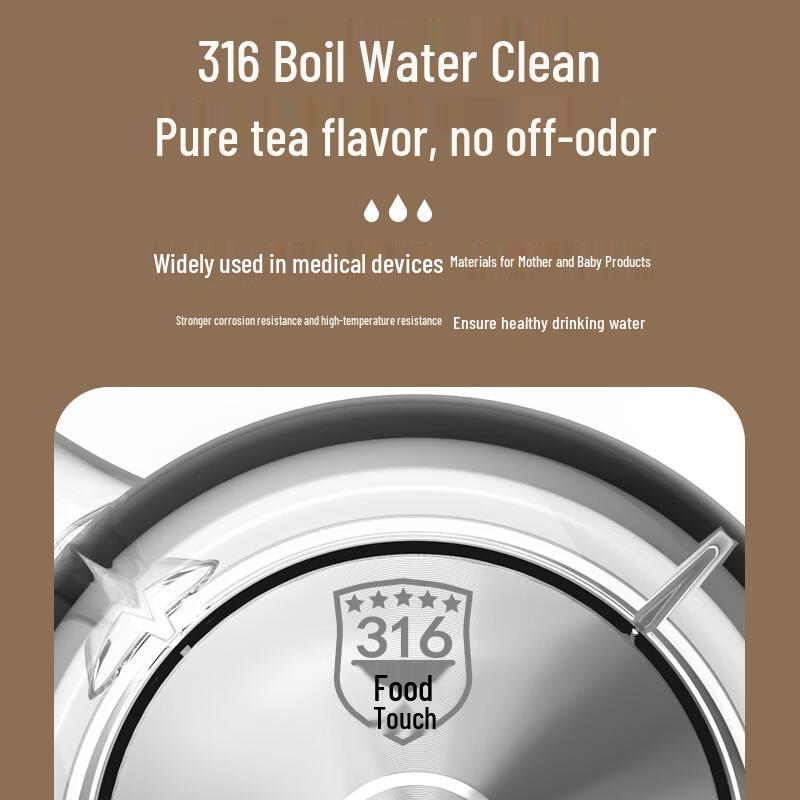 AUCMA 0.8L Automatic Multi-Temperature Glass Electric Kettle