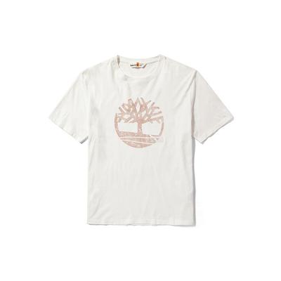 Tree Pattern Printed Crew Neck Casual Breathable Short Sleeve T-Shirt Men Tops A42RF-CR3