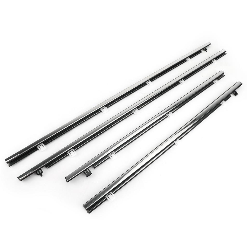 4x Außenfenster-Dichtungsleiste Dichtband Zierleiste für Acura TSX 2009-2014