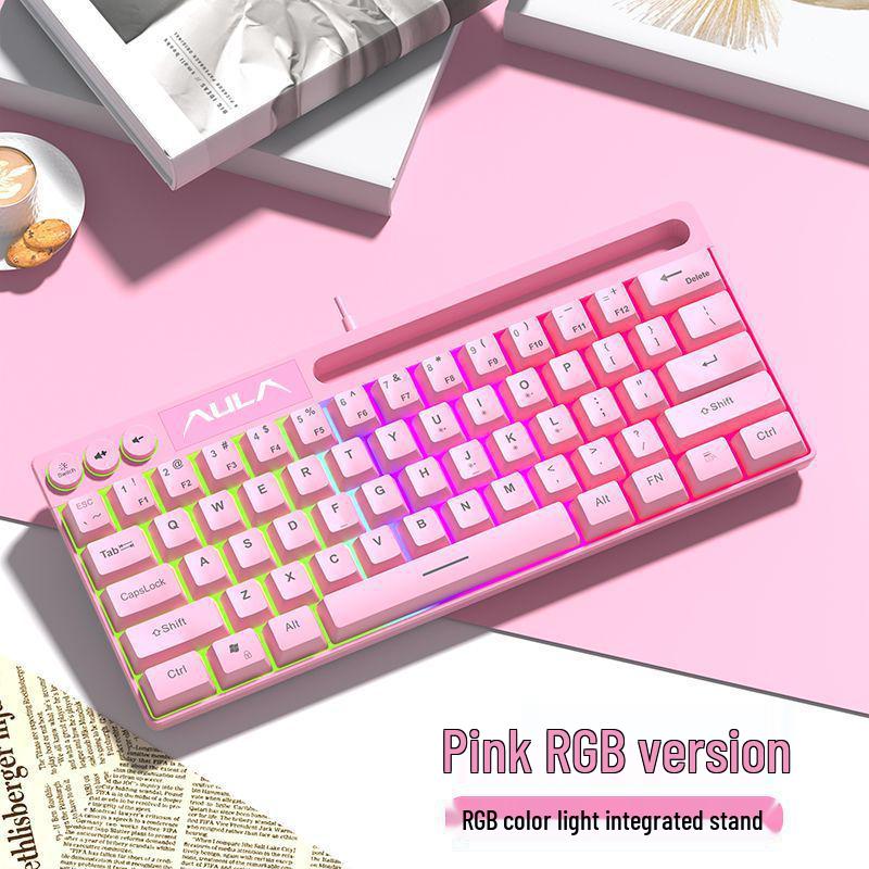 

Tarantula F3061 Wired Mechanical-Feel Keyboard: Compact, Versatile, for Office, Gaming, and Laptops.