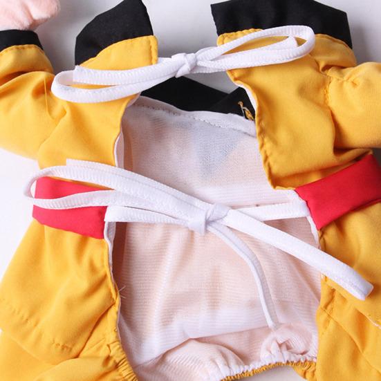 Taekwondo Player Dog Costume Funny Kung Fu Pet Apparel with Arm Cat Cosplay Costume for Dogs And Cats Party Attire Photo