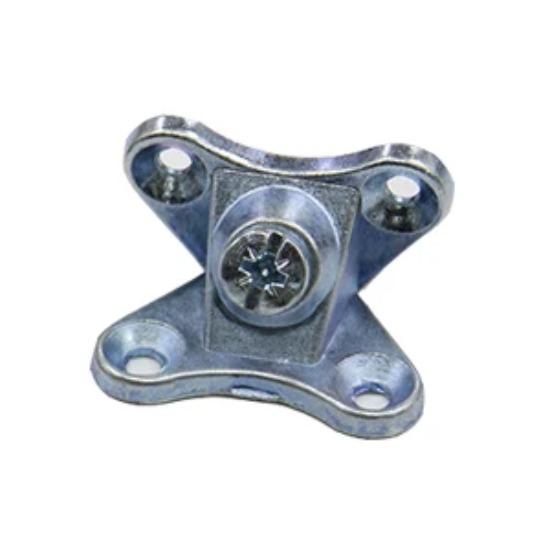 Zinc alloy corner brackets angle code three in one connector furniture accessories