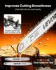 VEVOR Gas Powered Chainsaw 508 & 558.8 mm 62CC 2.7kW 2 Stroke Engine Saw, for Wood Cutting, Tree Trimming & Land Clearing