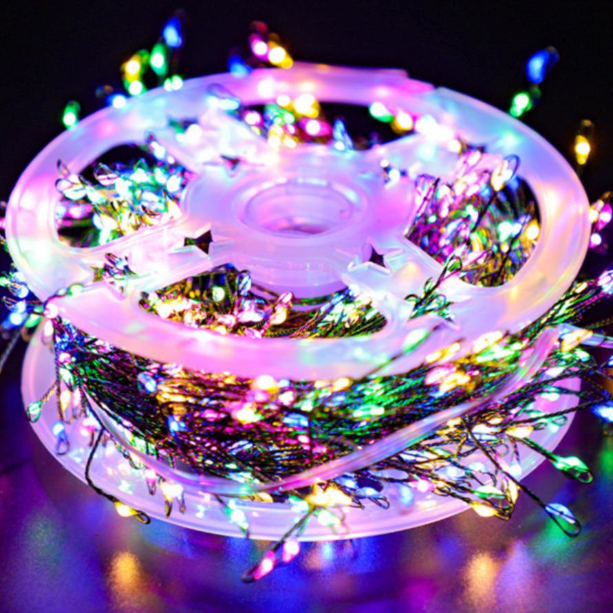 LED Knallfrosch Kupfer Lichterkette - Innen-/Außen- Feiertagsdekoration