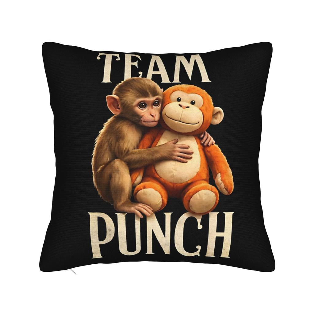 Punch Monkey Pillow Case  Cute Funny Pillow Cover Soft Pillowcases For Sofa Bedroom Home Decor