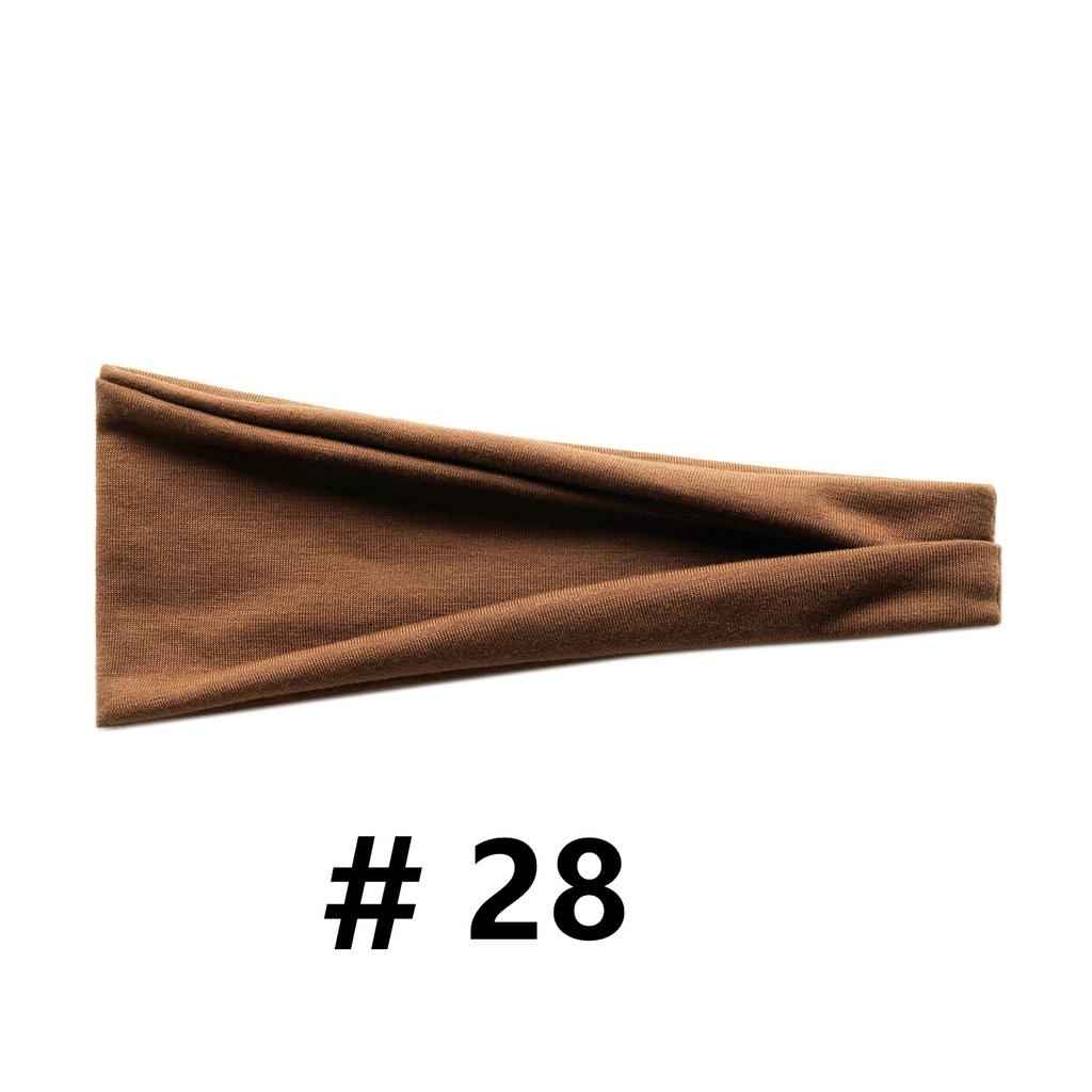 Headbands for Women Non Slip Sweat Hairbands Elastic Soft Stretchy Head Bands Sports Workout Yoga Outdoor Running Travel Headwrap Hair Accessories