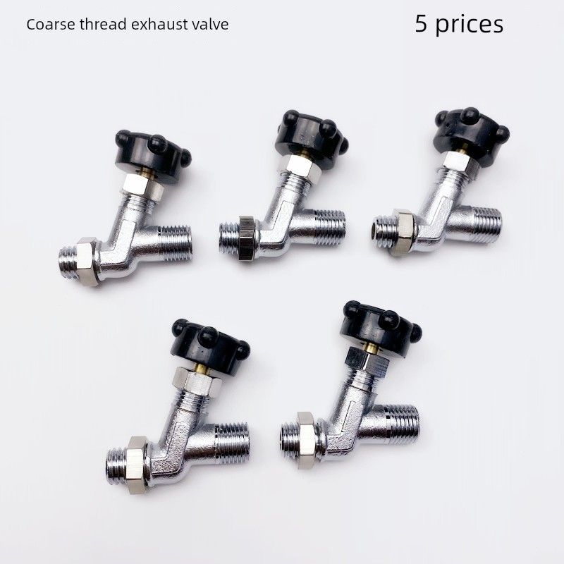 Boiler Iron Fine Thread Exhaust Valve Industrial Full-Steam Iron Accessories Tee Outlet Return Water Switch Drain Valve