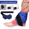 1-3PCS Reusable Ankle Ice Wrap with Gel Pack Adjustable Compression Support for Sprains & Swelling Relief