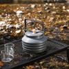 Tragbarer Outdoor-Camping-Wasserkocher aus Aluminiumlegierung mit großer Kapazität, Kaffeekanne, Reisewasserkocher