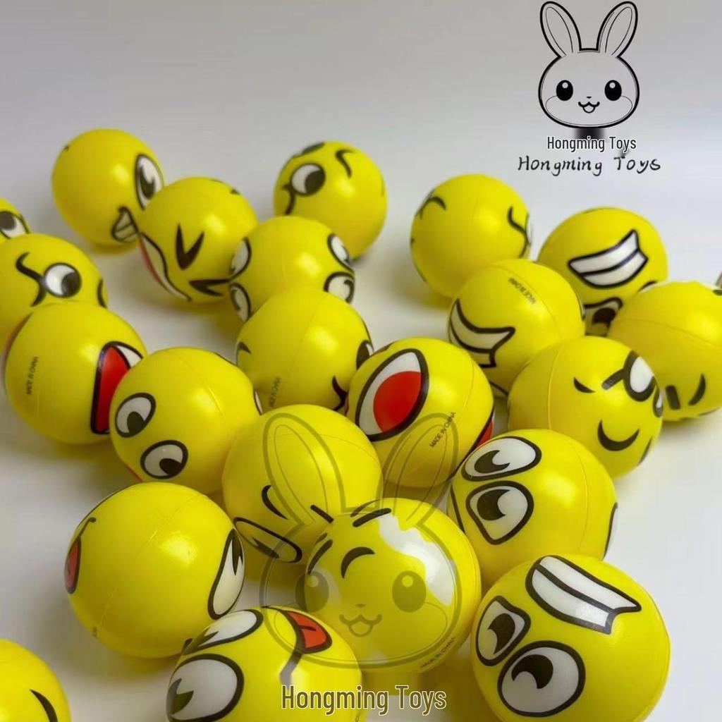 Cross6.3 Elastic PU Foam Ball: Soft Stress Relief and Decompression Toy