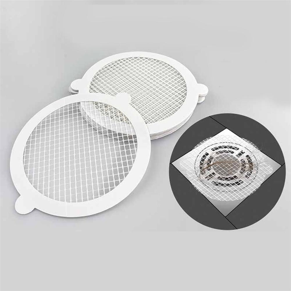 30pcs For Shower Drain Hair Catcher Disposable Mesh Traps for For Shower and Kitchen Sink Drain Hair Filtration