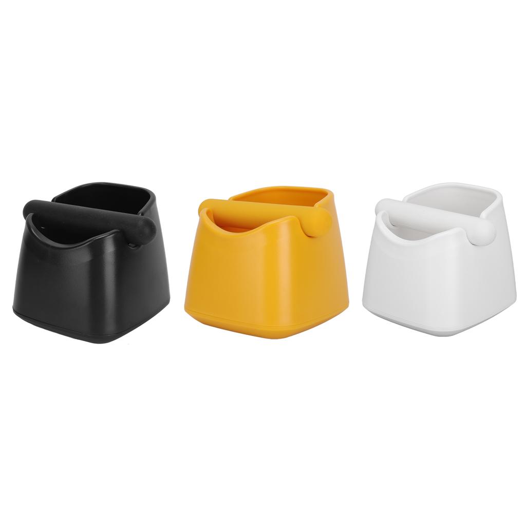 Large Capacity Coffee Knock Box Grind Dump Bin Grounds Container Bucket with Removable Knock Bar For Coffee Ground