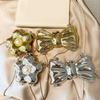 New Acrylic Lipstick Bag For Wommen High Quality Acrylic Shoulder Bag Flower Bow Bag Mini Change Key Crossbody Bag