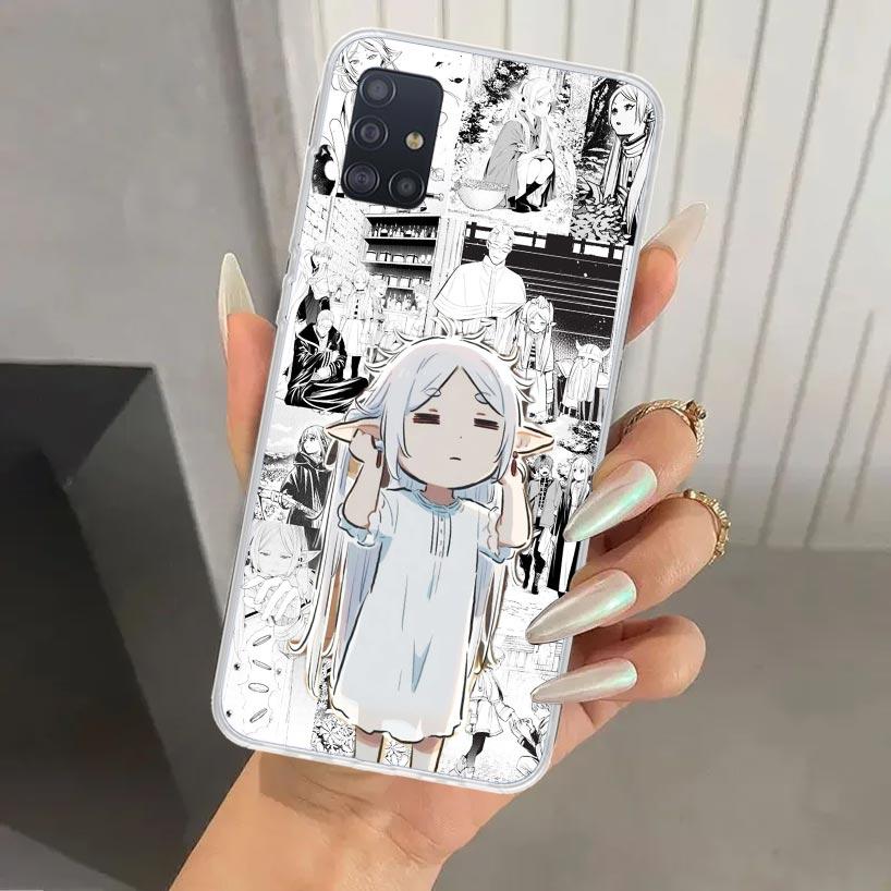 Frieren Beyond Journeys End Phone Case for Samsung Galaxy A52 A32 A22 A12 A02S A50S A30S A10S Note 20 Ultra 10 Plus S10 A31 A20