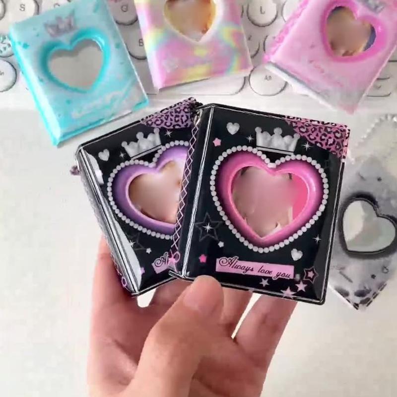 1 Stück Mini 2 Zoll Album Foto Fotokartenhalter Kpop Fotoalbum Idol Sammelordner Fotokartenhalter Karten Sammelbuch