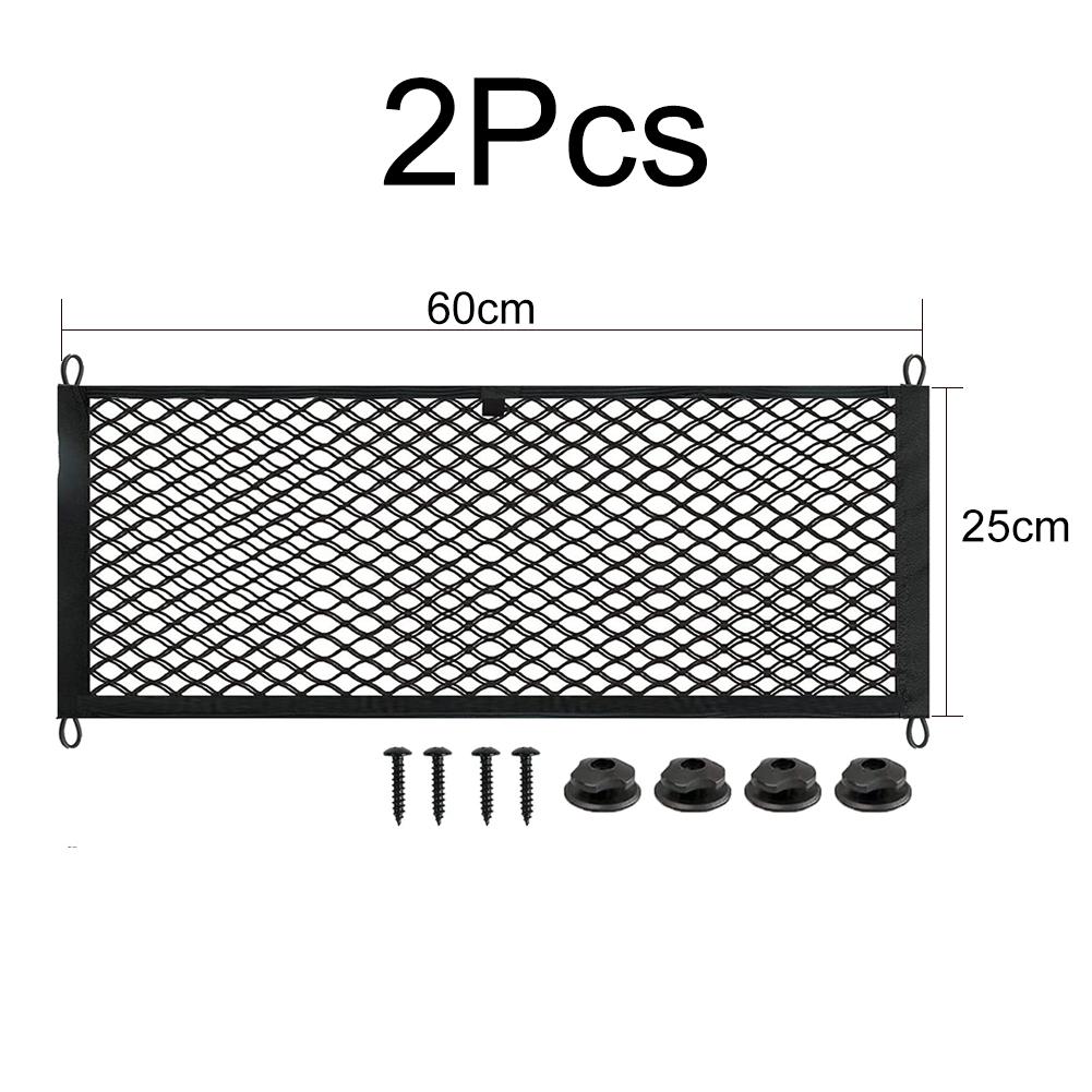 With Screws Storage Net 25*60CM 2pcs Boat Cargo Net