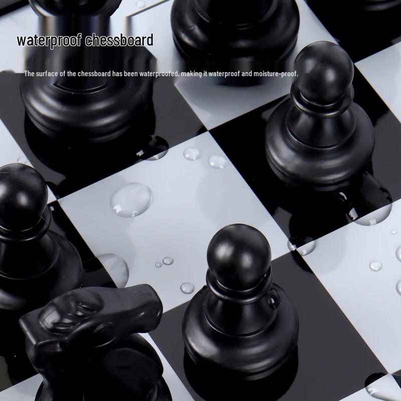 Yingba Magnetic Foldable Portable International Chess Set