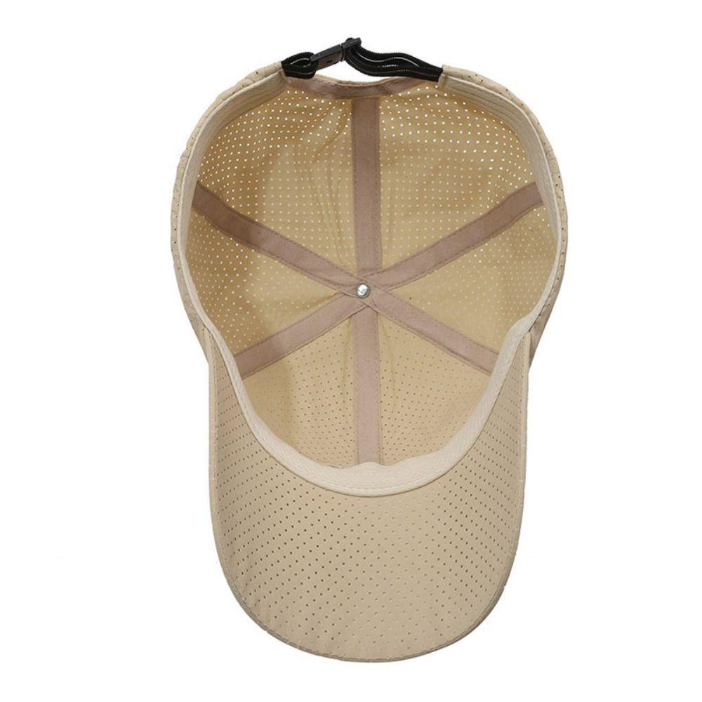 Sun Protection Quick-Drying Hat Letter Embroidery Baseball Cap Casquette Peaked Cap For Women Men