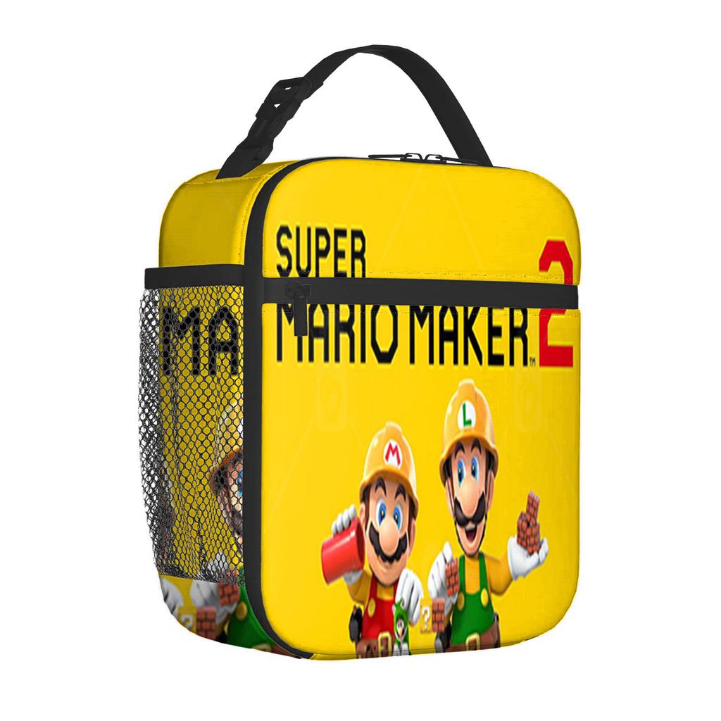 Cartoon Lunch Bag Bento Bag Fully Printed 3D Digital Thermal Insulation Bag Portable Outdoor Children'S Picnic Bag