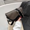 Trend leopard print presbyopia retro versatile saddle bag summer popular high-end shoulder messenger bag women