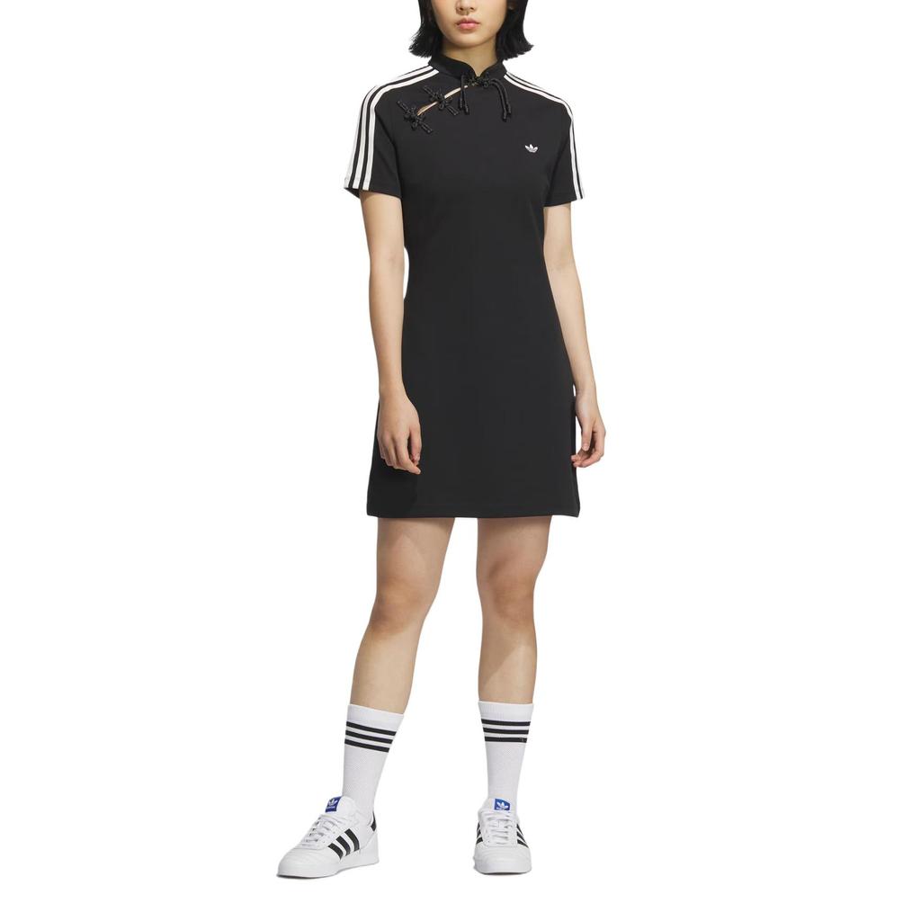 adidas Originals Short Sleeved Dress Women's Black KB6409
