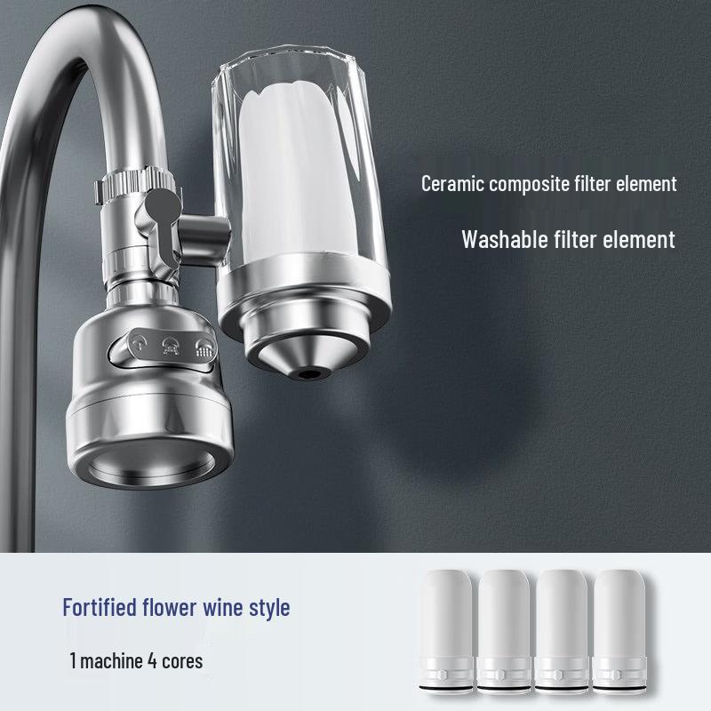 TLXT Stainless Steel Faucet Water Filter