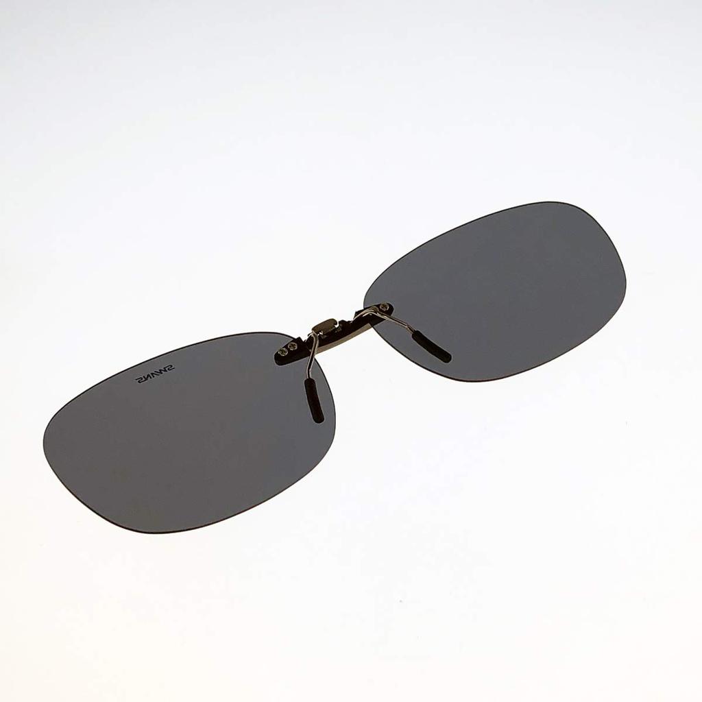 Fixed SMK2 Polarized Smoke Free Size [SWANS] Clip-on Sunglasses/Eyeglasses Mount, Type, SCP-12 2,