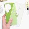 Simple Love Heart Phone Case For Samsung Galaxy S26 S25 S24 S23 Plus Ultra 5G Candy Colored Cover