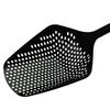 Plastic Strainer Spoon Long Handled Large Size Mesh Drain Scoop Portable Kitchen Cooking Tool Leaky Spoon Food Strainer