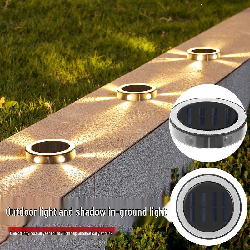 Waterproof Solar Garden Lights for Outdoor Landscaping and Courtyard Décor