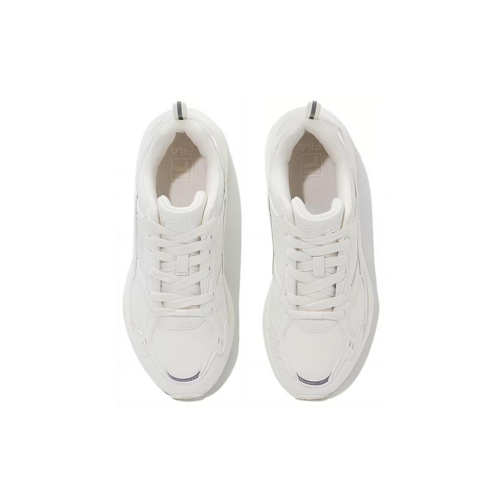 Fila Abrasion Resistant, Breathable, Lightweight Low Top Running Shoes Unisex White 1RM02557F-926