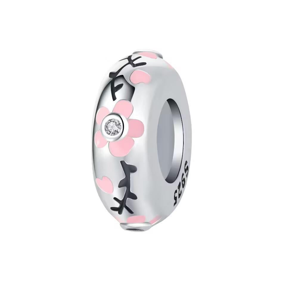 New Fashion Copper Plating Early Spring Series Woodpecker Magpie Maple Leaf Charm Bead Fit Original Bracelet Diy Women Jewelry